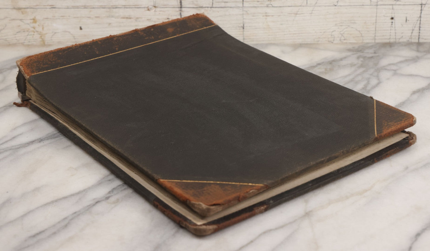 Lot 004 - Antique Snapshot Photo Album Containing 175+ Photographs Documenting A Tour Of The Mediterranean, Spring 1899, Including Photos Aboard The S.S. Aller (German), In And Around Italy, Monte Carlo, France, And Spain