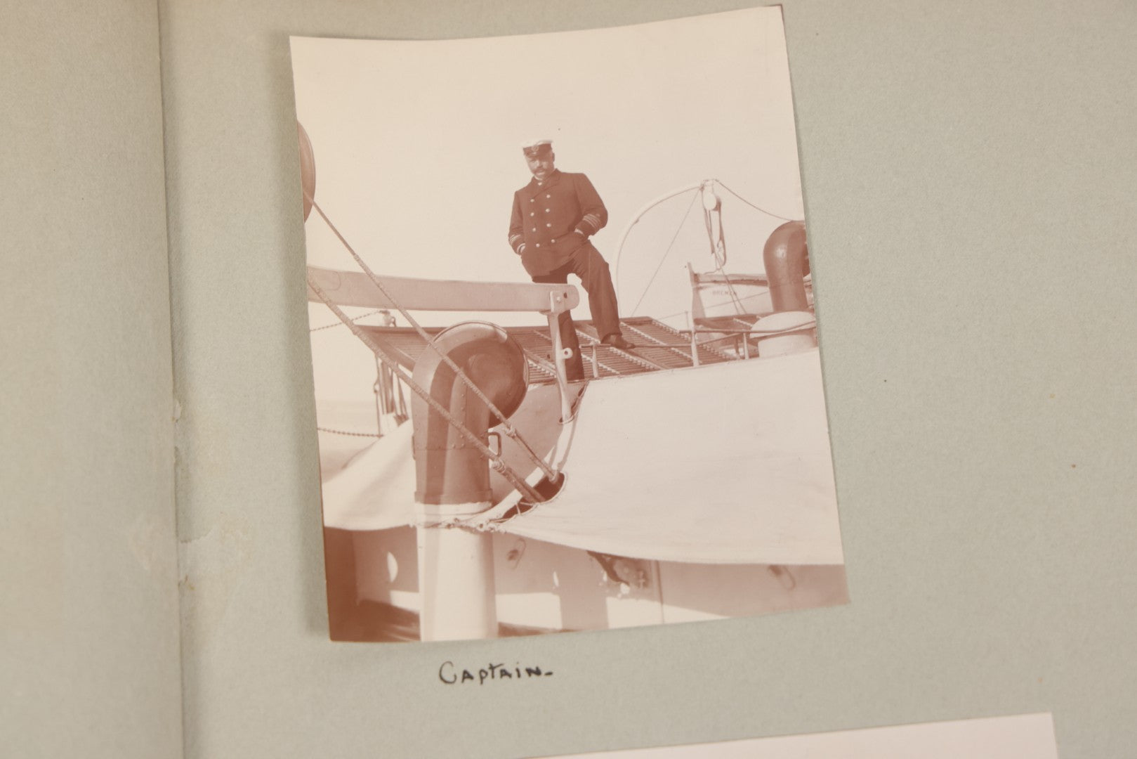 Lot 004 - Antique Snapshot Photo Album Containing 175+ Photographs Documenting A Tour Of The Mediterranean, Spring 1899, Including Photos Aboard The S.S. Aller (German), In And Around Italy, Monte Carlo, France, And Spain