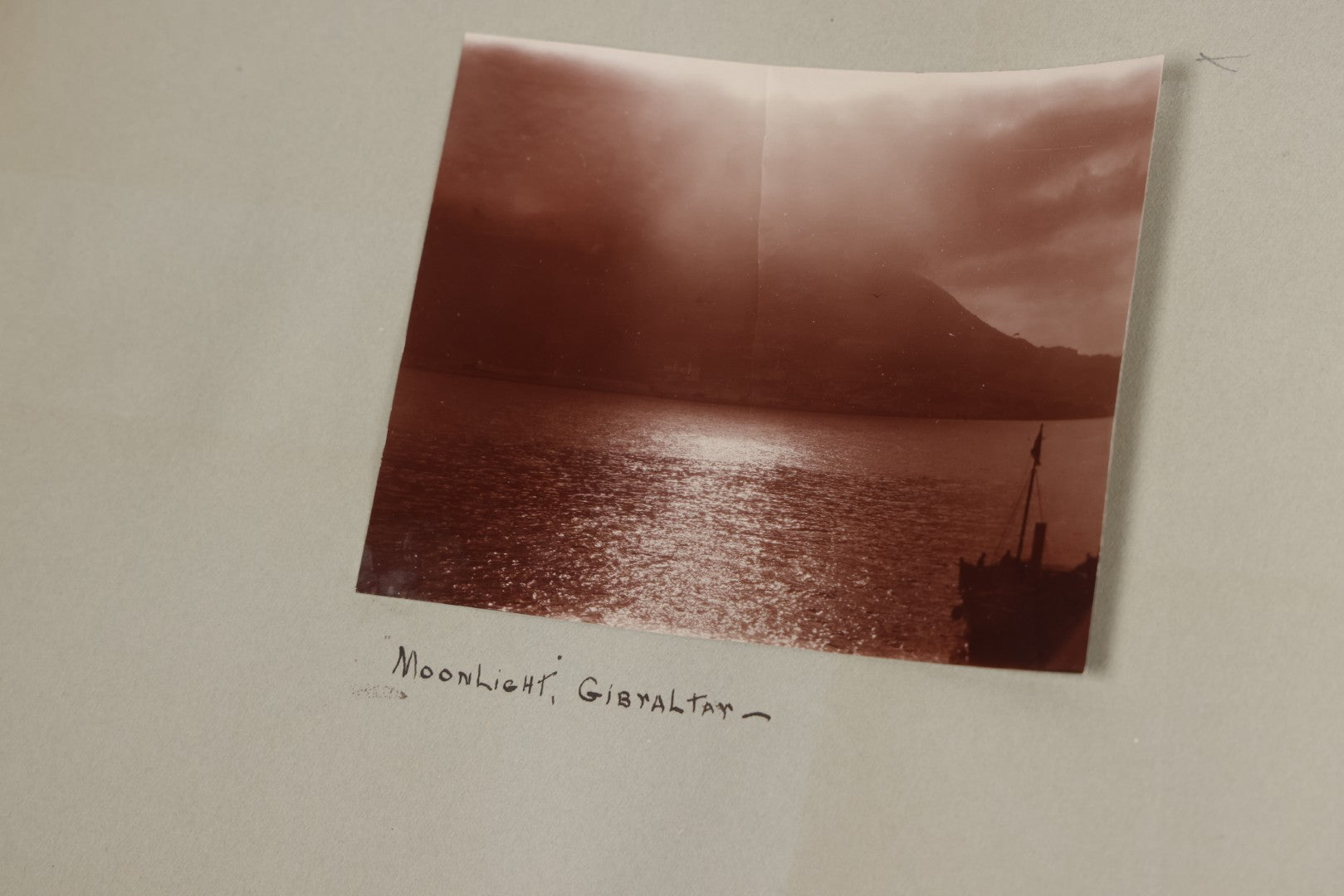 Lot 004 - Antique Snapshot Photo Album Containing 175+ Photographs Documenting A Tour Of The Mediterranean, Spring 1899, Including Photos Aboard The S.S. Aller (German), In And Around Italy, Monte Carlo, France, And Spain