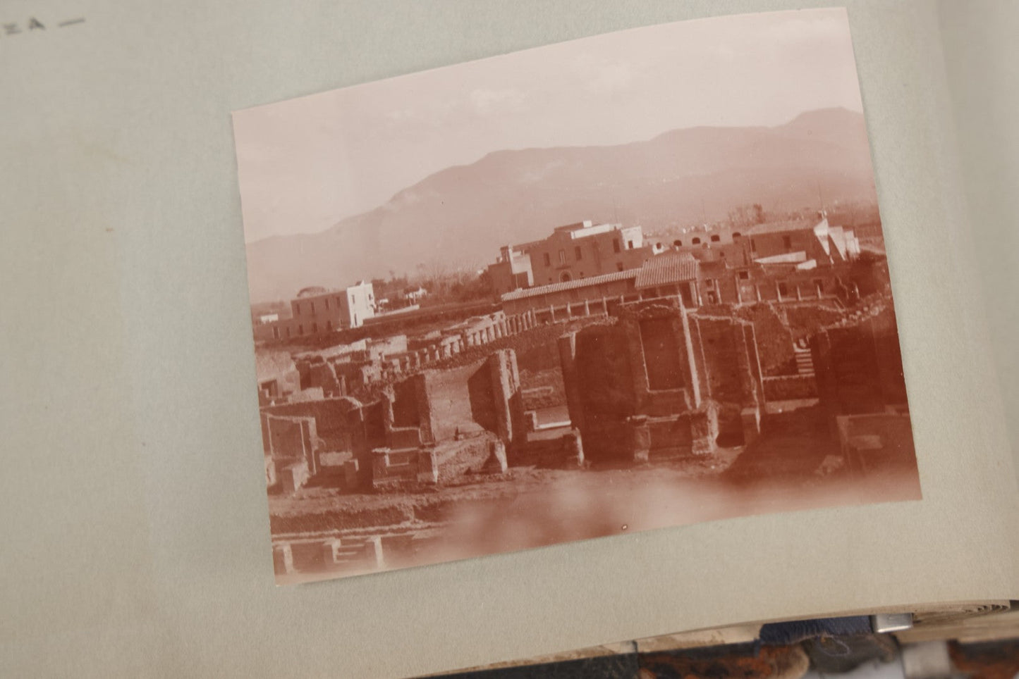 Lot 004 - Antique Snapshot Photo Album Containing 175+ Photographs Documenting A Tour Of The Mediterranean, Spring 1899, Including Photos Aboard The S.S. Aller (German), In And Around Italy, Monte Carlo, France, And Spain