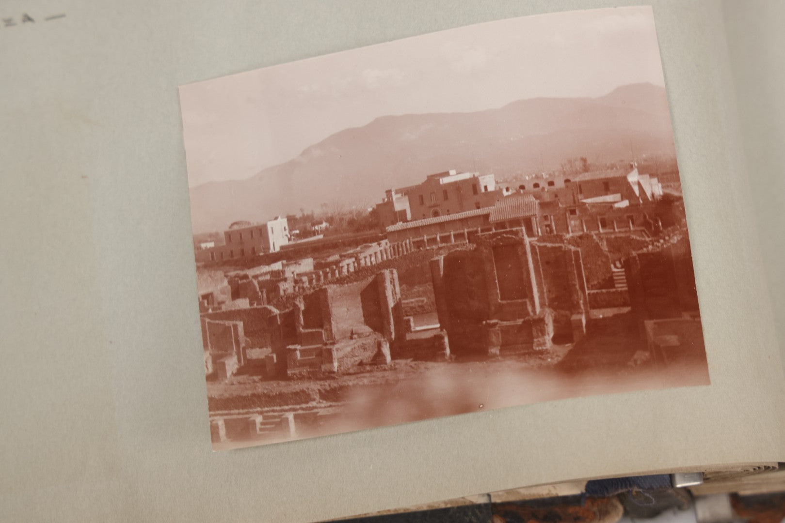 Lot 004 - Antique Snapshot Photo Album Containing 175+ Photographs Documenting A Tour Of The Mediterranean, Spring 1899, Including Photos Aboard The S.S. Aller (German), In And Around Italy, Monte Carlo, France, And Spain
