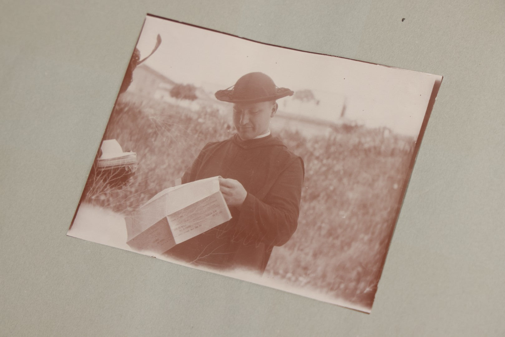 Lot 004 - Antique Snapshot Photo Album Containing 175+ Photographs Documenting A Tour Of The Mediterranean, Spring 1899, Including Photos Aboard The S.S. Aller (German), In And Around Italy, Monte Carlo, France, And Spain