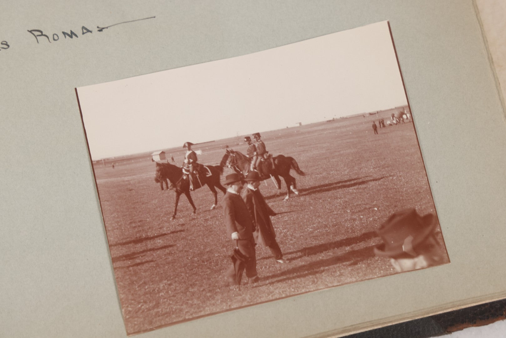 Lot 004 - Antique Snapshot Photo Album Containing 175+ Photographs Documenting A Tour Of The Mediterranean, Spring 1899, Including Photos Aboard The S.S. Aller (German), In And Around Italy, Monte Carlo, France, And Spain