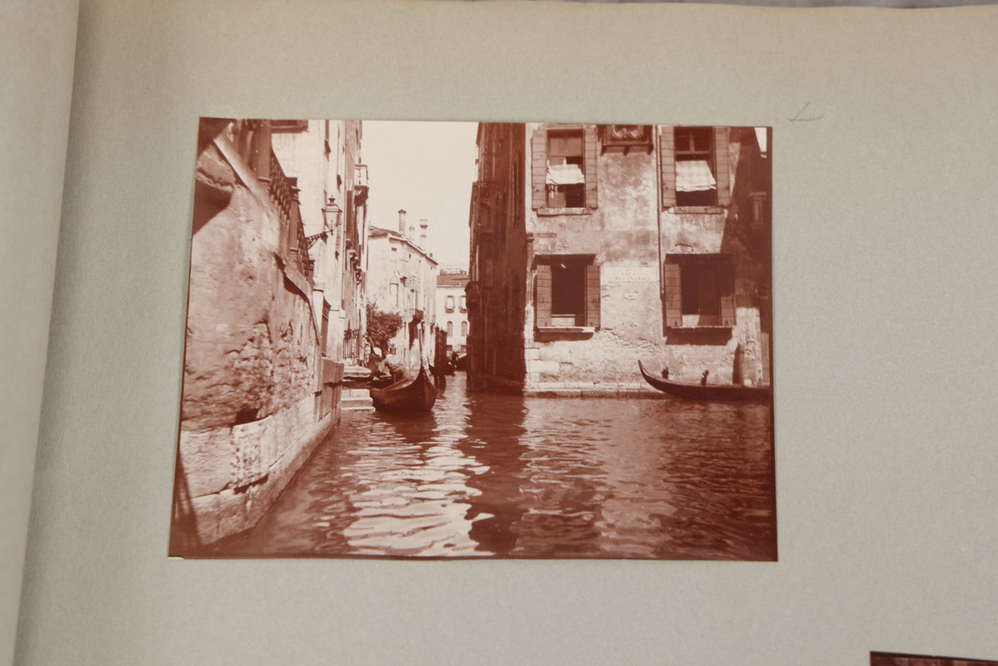 Lot 004 - Antique Snapshot Photo Album Containing 175+ Photographs Documenting A Tour Of The Mediterranean, Spring 1899, Including Photos Aboard The S.S. Aller (German), In And Around Italy, Monte Carlo, France, And Spain