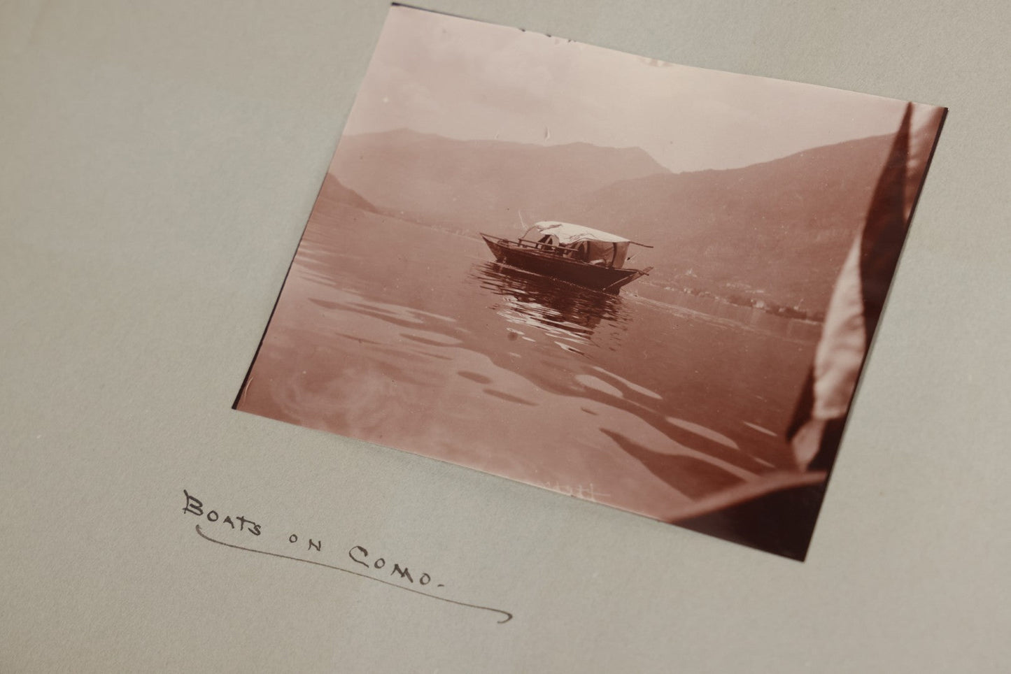 Lot 004 - Antique Snapshot Photo Album Containing 175+ Photographs Documenting A Tour Of The Mediterranean, Spring 1899, Including Photos Aboard The S.S. Aller (German), In And Around Italy, Monte Carlo, France, And Spain