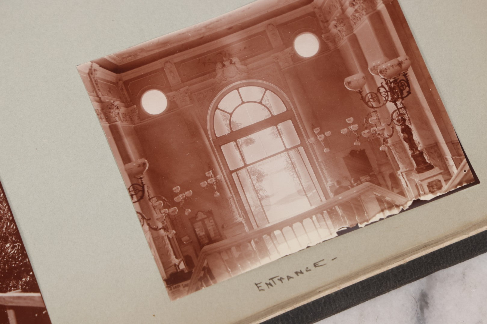 Lot 004 - Antique Snapshot Photo Album Containing 175+ Photographs Documenting A Tour Of The Mediterranean, Spring 1899, Including Photos Aboard The S.S. Aller (German), In And Around Italy, Monte Carlo, France, And Spain