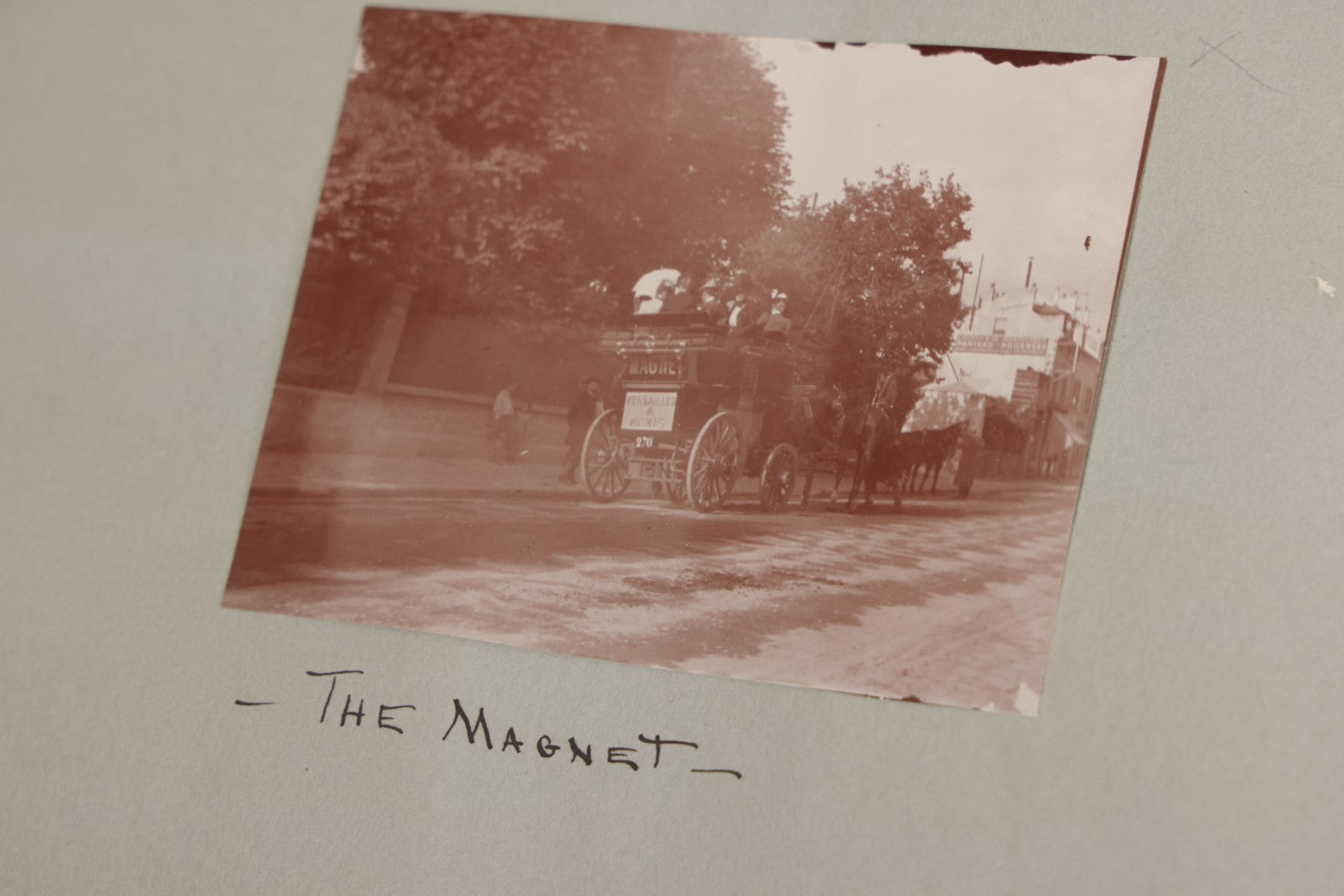 Lot 004 - Antique Snapshot Photo Album Containing 175+ Photographs Documenting A Tour Of The Mediterranean, Spring 1899, Including Photos Aboard The S.S. Aller (German), In And Around Italy, Monte Carlo, France, And Spain