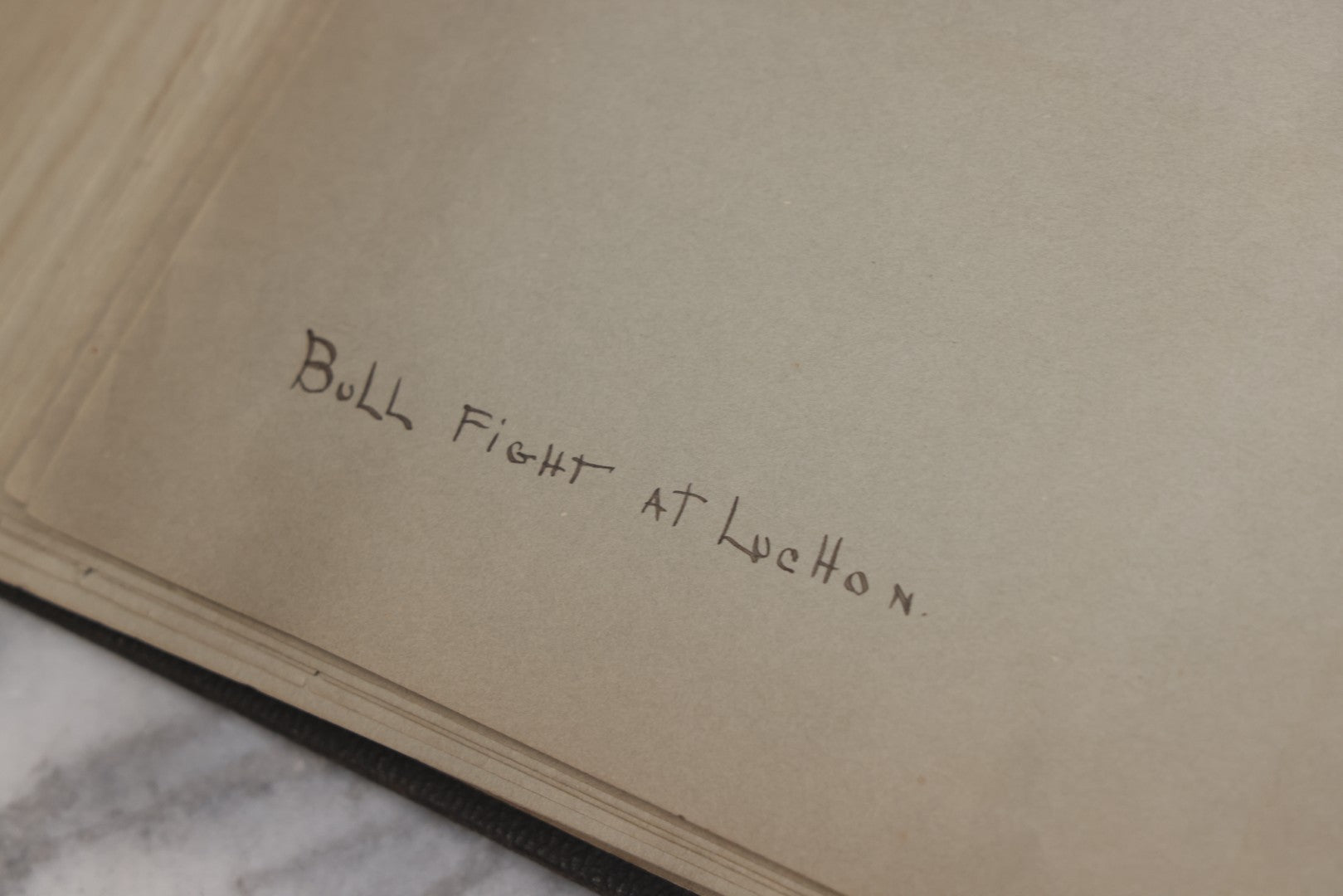 Lot 004 - Antique Snapshot Photo Album Containing 175+ Photographs Documenting A Tour Of The Mediterranean, Spring 1899, Including Photos Aboard The S.S. Aller (German), In And Around Italy, Monte Carlo, France, And Spain