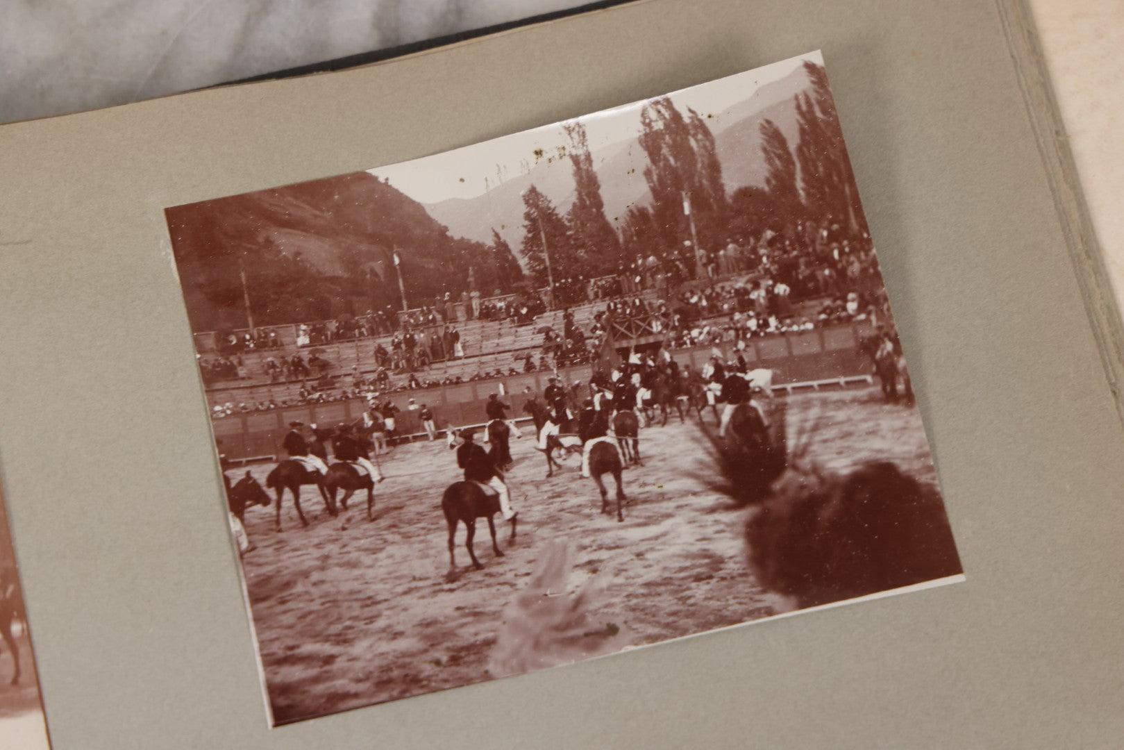 Lot 004 - Antique Snapshot Photo Album Containing 175+ Photographs Documenting A Tour Of The Mediterranean, Spring 1899, Including Photos Aboard The S.S. Aller (German), In And Around Italy, Monte Carlo, France, And Spain