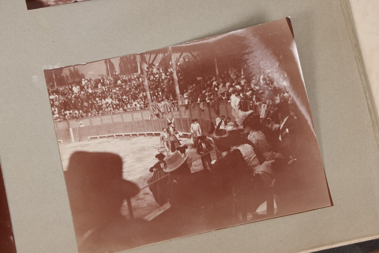 Lot 004 - Antique Snapshot Photo Album Containing 175+ Photographs Documenting A Tour Of The Mediterranean, Spring 1899, Including Photos Aboard The S.S. Aller (German), In And Around Italy, Monte Carlo, France, And Spain