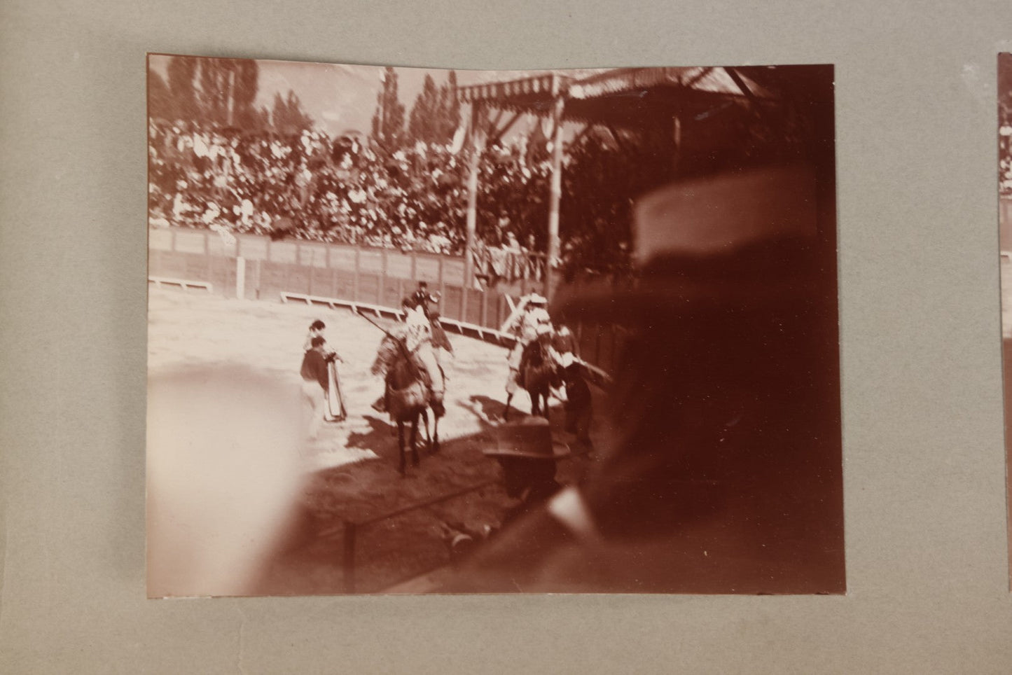 Lot 004 - Antique Snapshot Photo Album Containing 175+ Photographs Documenting A Tour Of The Mediterranean, Spring 1899, Including Photos Aboard The S.S. Aller (German), In And Around Italy, Monte Carlo, France, And Spain