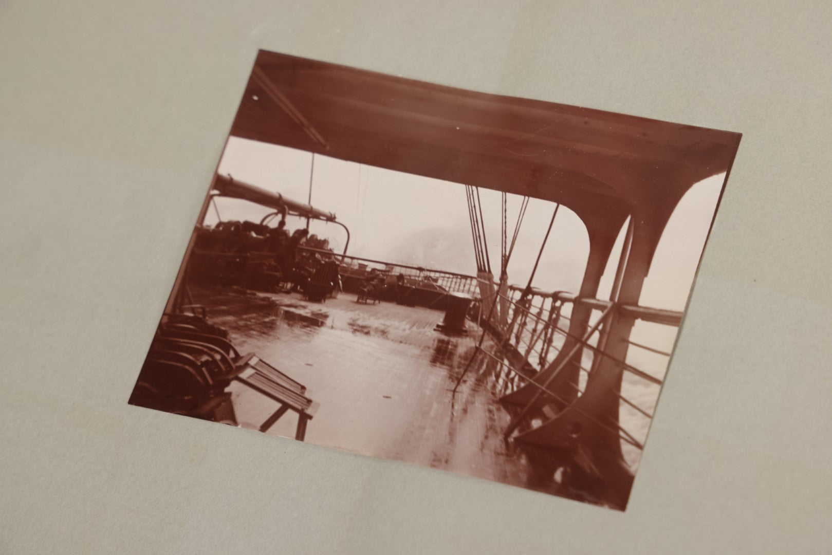 Lot 004 - Antique Snapshot Photo Album Containing 175+ Photographs Documenting A Tour Of The Mediterranean, Spring 1899, Including Photos Aboard The S.S. Aller (German), In And Around Italy, Monte Carlo, France, And Spain