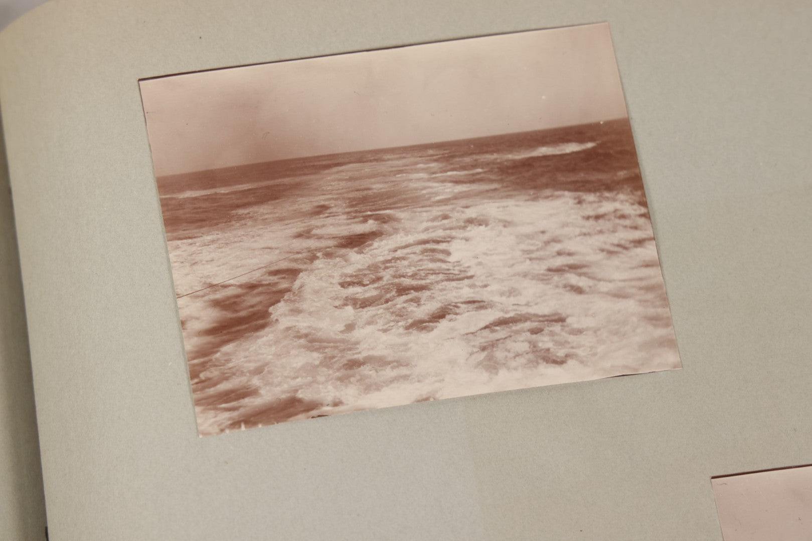 Lot 004 - Antique Snapshot Photo Album Containing 175+ Photographs Documenting A Tour Of The Mediterranean, Spring 1899, Including Photos Aboard The S.S. Aller (German), In And Around Italy, Monte Carlo, France, And Spain