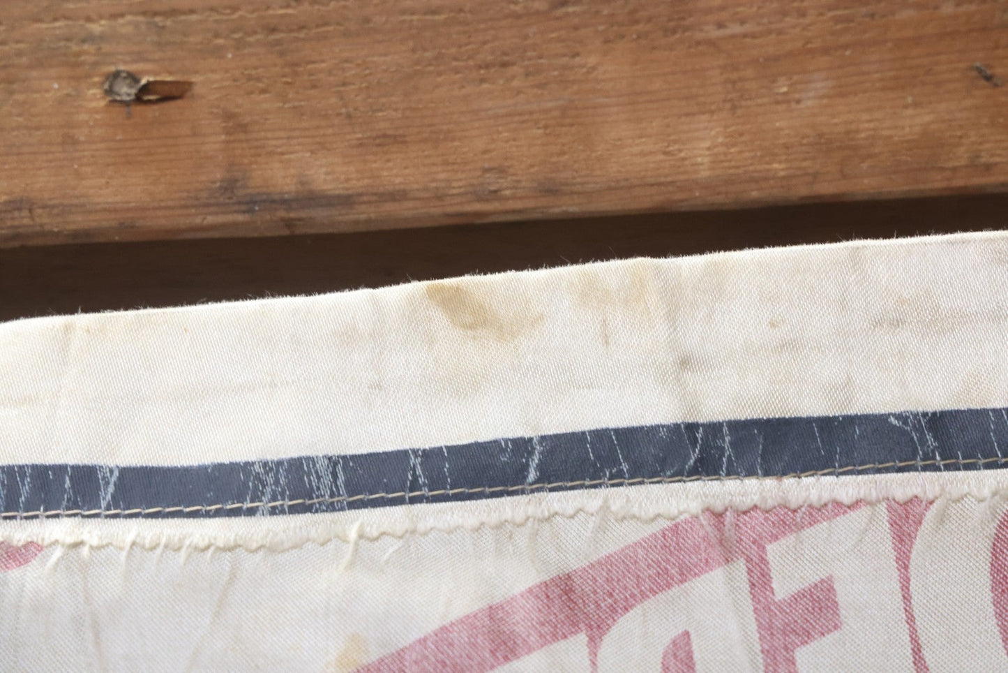 Lot 006 - Vintage Silk Screened Patriotic Political Banner Celebrating 164 Years Of Independence, "God Bless America With The Townsend Plan," Depression-Era Pension Plan, 1940, 38-3/4" x 55"