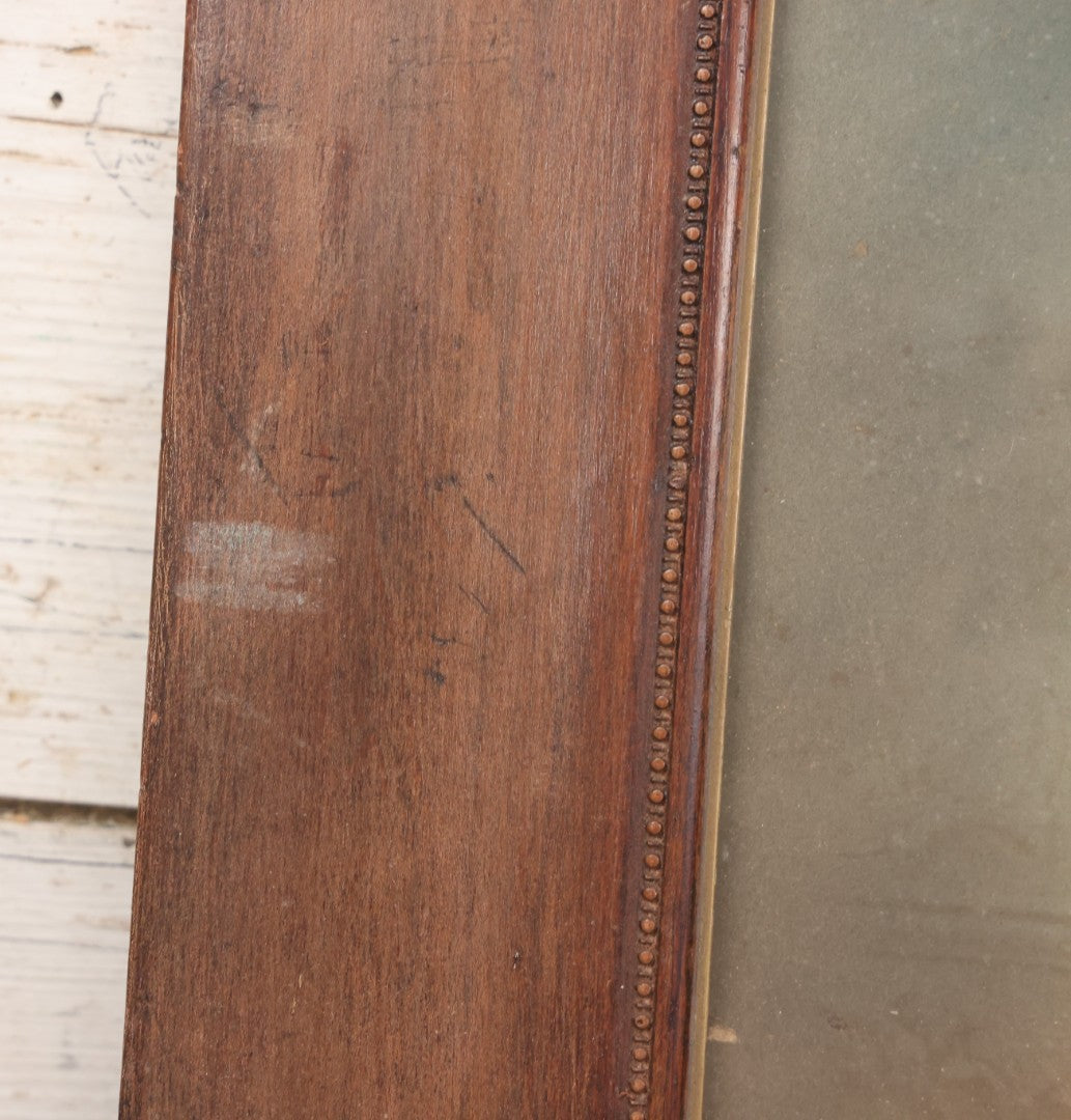 Lot 009 - Antique Hand Colored Solar Enlargement Photograph Of World War One Era British Soldier, Framed, 19-1/2" x 23-1/8"