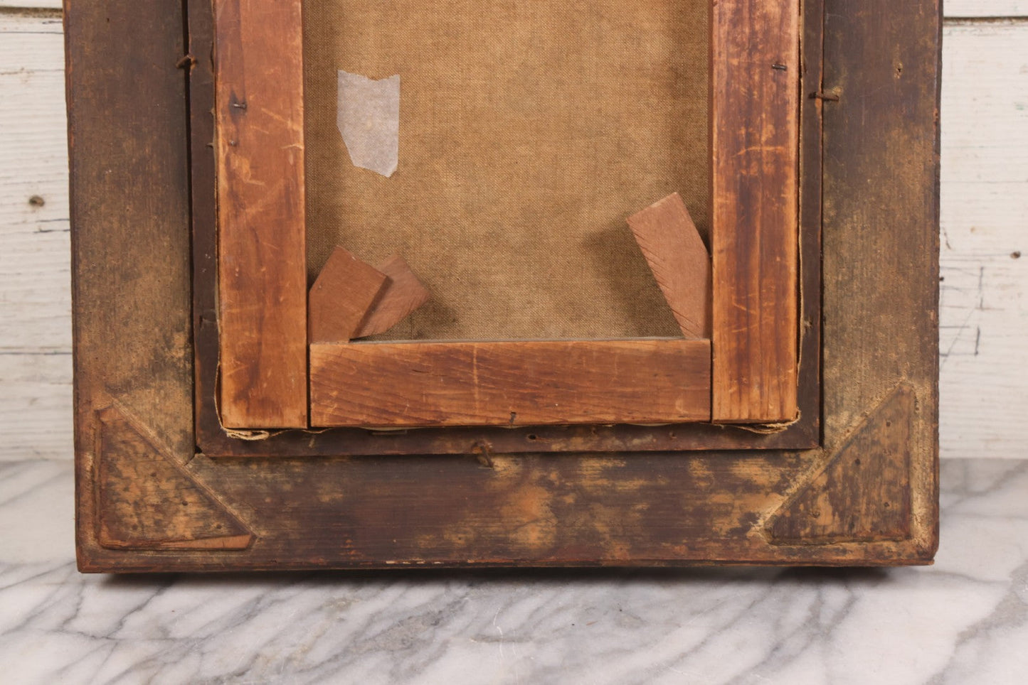 Lot 017 - Antique Oil On Canvas Painting Of Pink Roses In Brass Handled Vase In Original Pressed Gesso Frame, Circa 1875, 14-1/4" x 16-1/2"