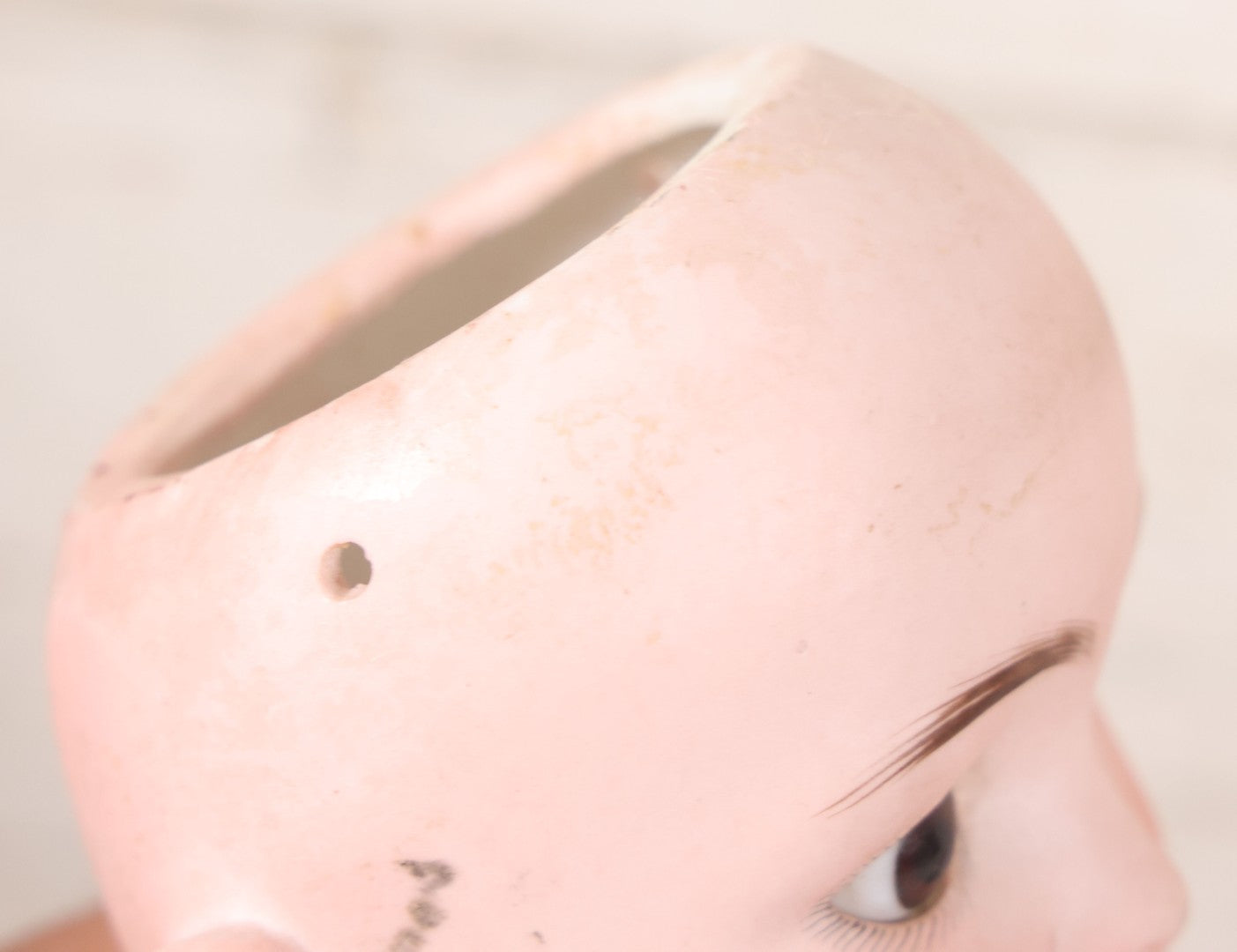 Lot 022 - Antique German Bisque Head Doll By Adolf Wislizenus, Marked "A.W. Special," Made In Germany, With Composition Body, Blonde Wig, And Clothing, Circa 1900, 24" Height