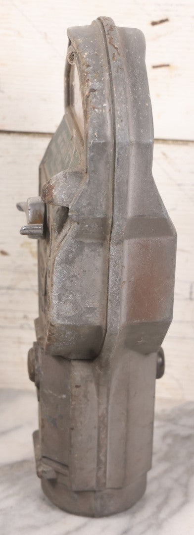 Lot 024 - Vintage Cast Metal "Mi-Co Meter" 5 Cent Parking Meter, Built By Michaels Art Bronze Co., Covington, Kentucky