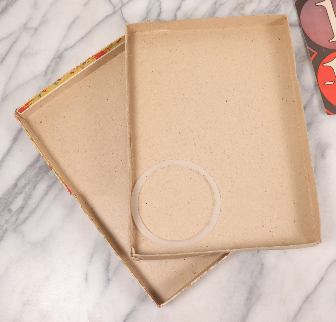 Lot 037 - Vintage "Fonzo, The Clown Ring Game" Children's Board Game With Die Cut Clown, Number Pad, And Original Box, Printed In U.S.A., No. 15