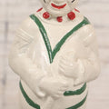 Lot 038 - Vintage Reproduction Painted Cast Iron Clown Still Bank, 5-7/8" Height