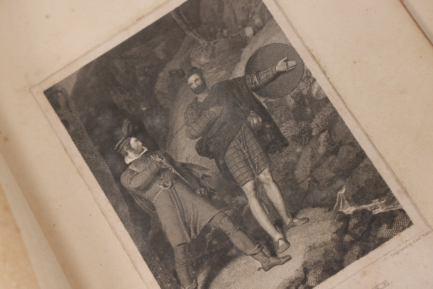 Lot 054 - Antique Early 19th Century Autograph And Poetry Album, With Dozens Of Handwritten Pages With Notes, Poems, Art, And More, Including Hand Drawn Illustrations, "Lady Of The Lake" Engravings, Etc., Circa 1828-1832