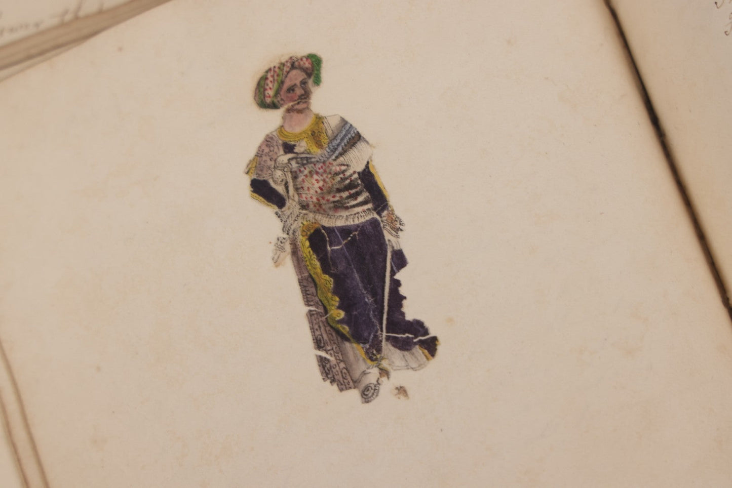 Lot 054 - Antique Early 19th Century Autograph And Poetry Album, With Dozens Of Handwritten Pages With Notes, Poems, Art, And More, Including Hand Drawn Illustrations, "Lady Of The Lake" Engravings, Etc., Circa 1828-1832