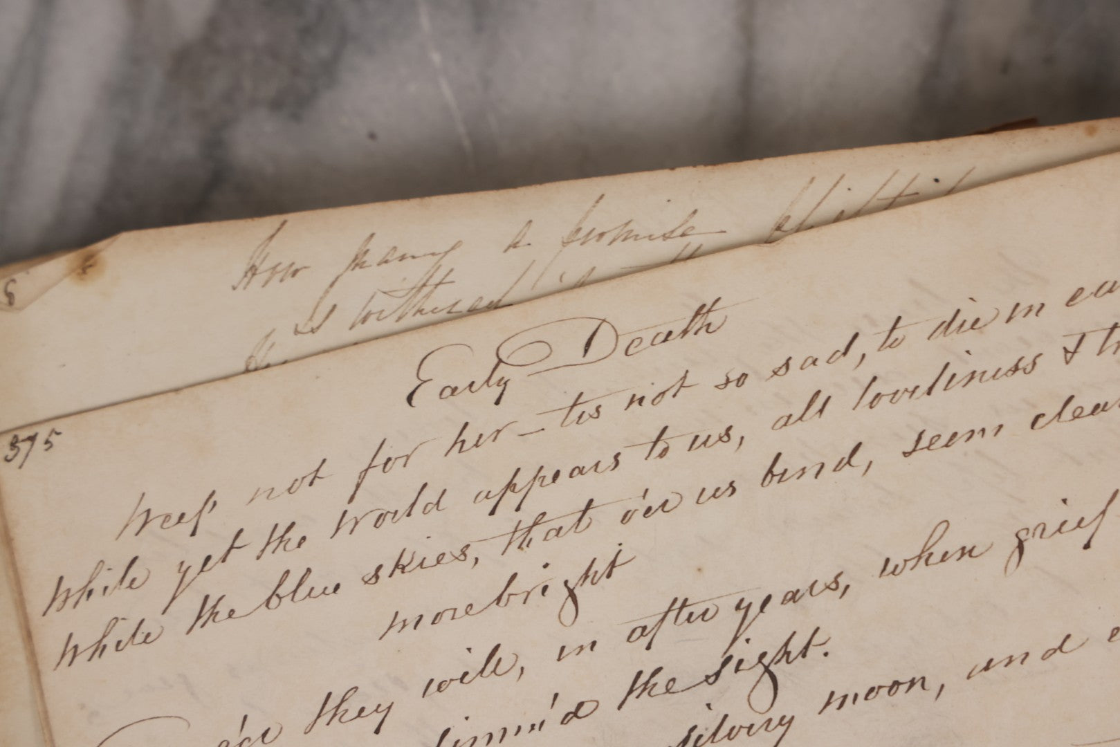 Lot 054 - Antique Early 19th Century Autograph And Poetry Album, With Dozens Of Handwritten Pages With Notes, Poems, Art, And More, Including Hand Drawn Illustrations, "Lady Of The Lake" Engravings, Etc., Circa 1828-1832