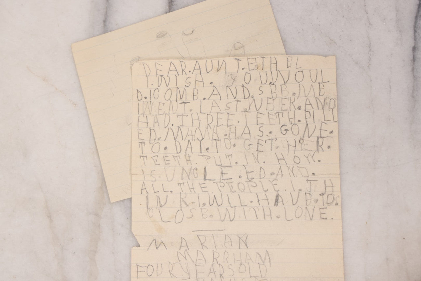 Lot 056 - Antique Original Handwritten Calligraphy Baby Book For Baby Born August 25th, 1896, Including A Lock Of Baby's Hair, Other Biographical Details