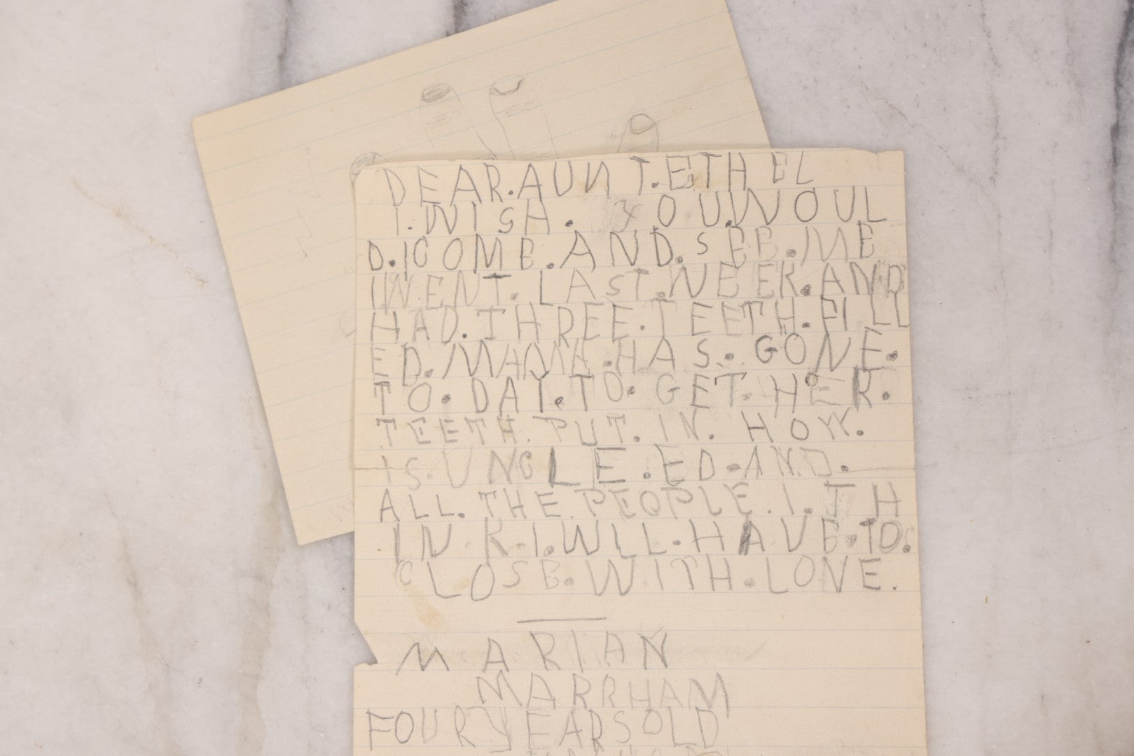 Lot 056 - Antique Original Handwritten Calligraphy Baby Book For Baby Born August 25th, 1896, Including A Lock Of Baby's Hair, Other Biographical Details