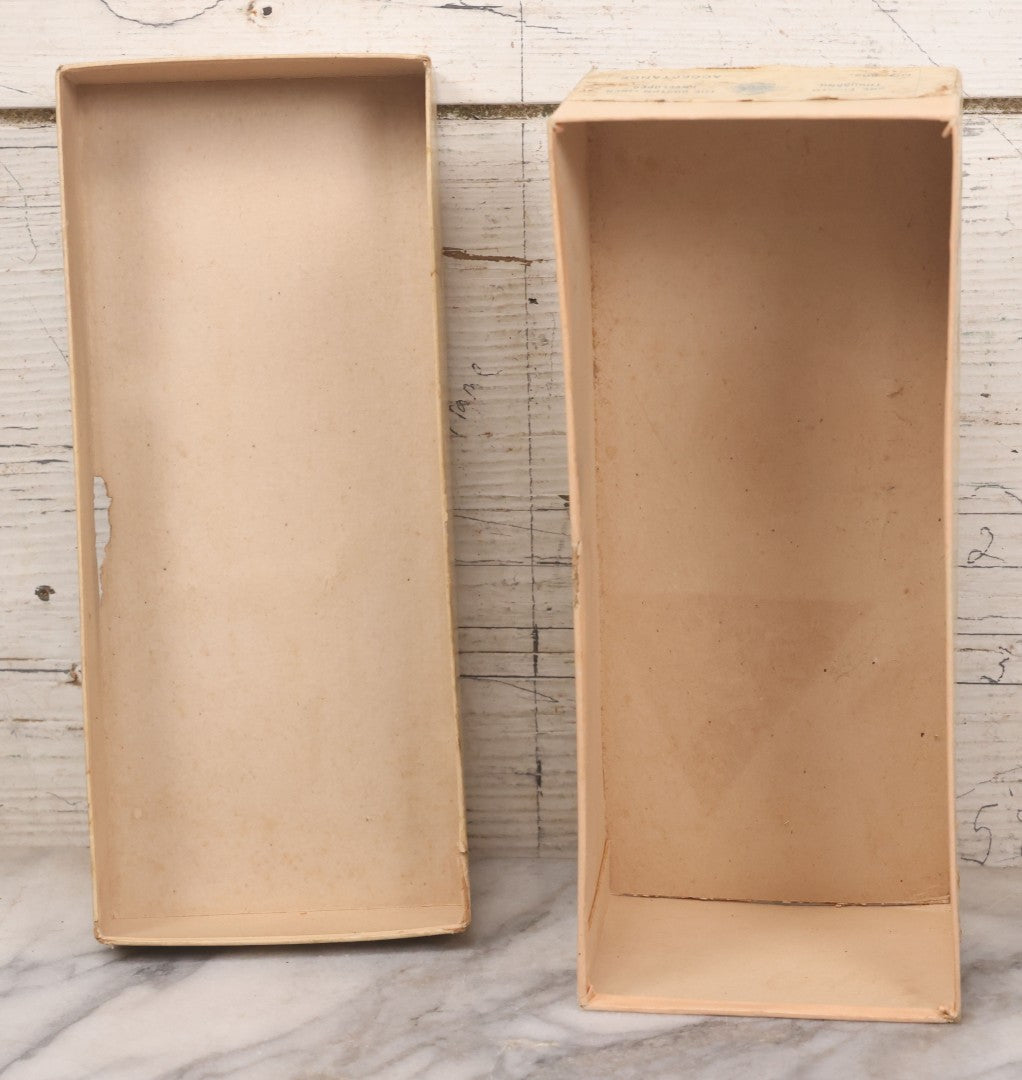 Lot 064 - Antique Cardboard Advertising Box For Bunker Hill Envelopes With Bunker Hill Monument Graphics, The Boston Linen Envelopes No. 602, Empty, Note Wear