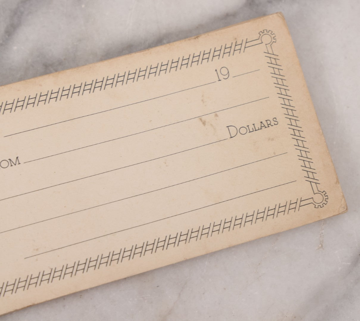 Lot 067 - Vintage Pad Of Railroad Sales Receipts, Some Used And Missing, Manufactured By Standard B&P, No. R778, Made In U.S.A., Circa 1950s