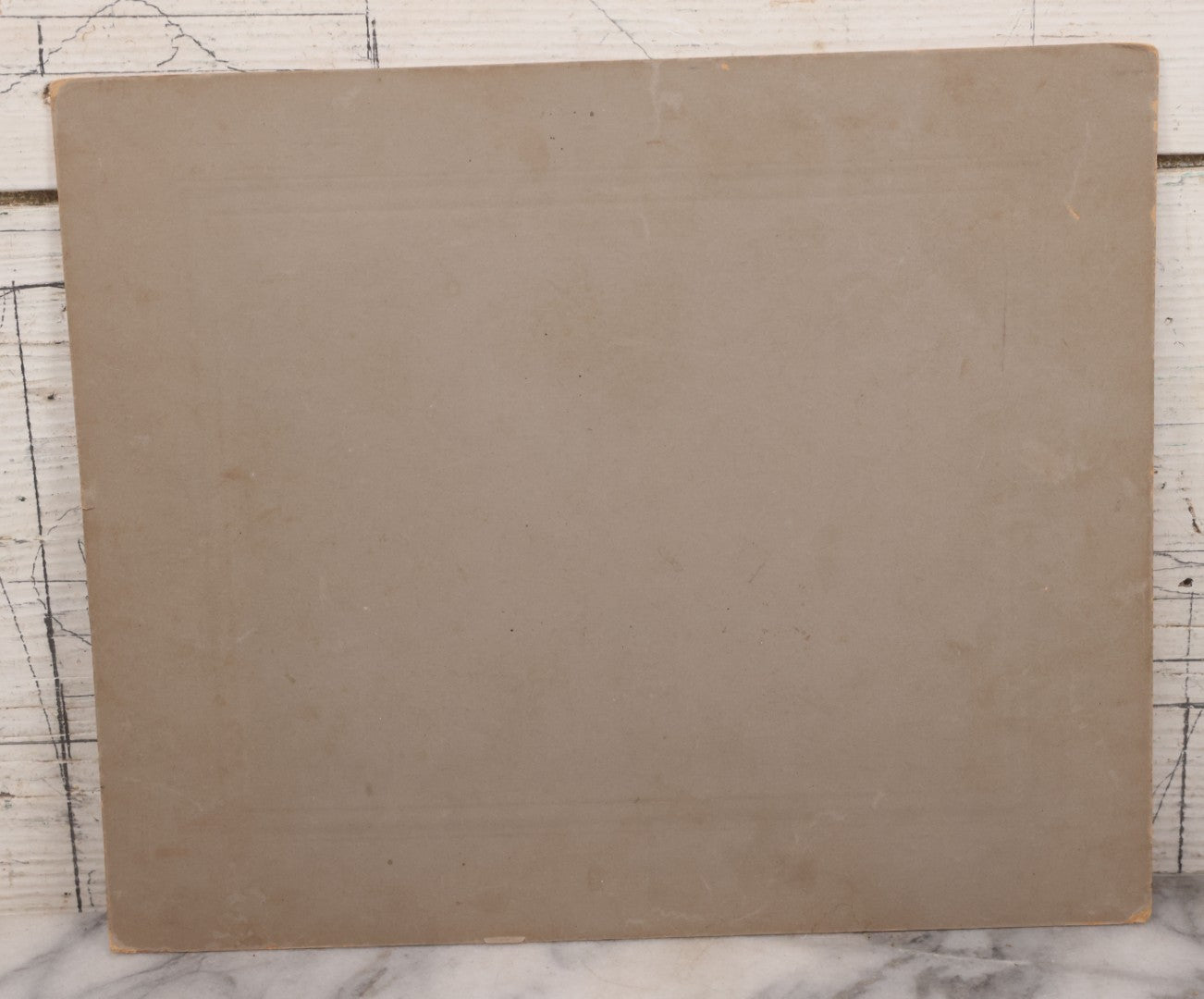 Lot 069 - Antique Boarded Photograph Of An Integrated Elementary School Class, Posing With Large 48 Star American Flag Bunting And Patriotic Decor, Pennants From P.S. 73, Teacher In Photo, Circa 1895