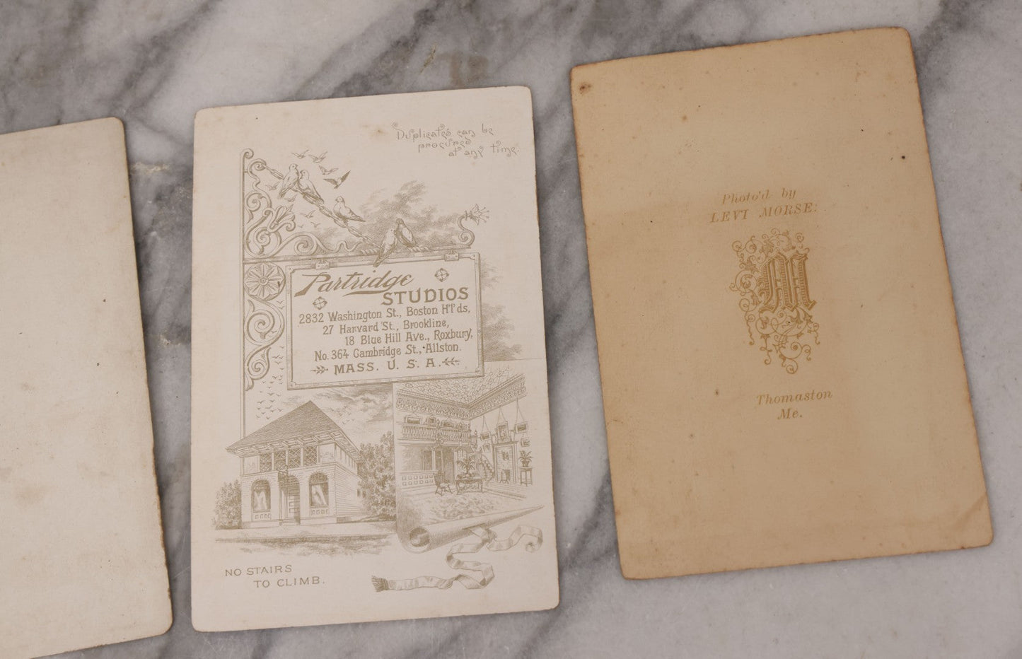 Lot 072 - Grouping Of 16 Antique Cabinet Card Photographs Of Women, Men, And Children, Including Sibling Pairs