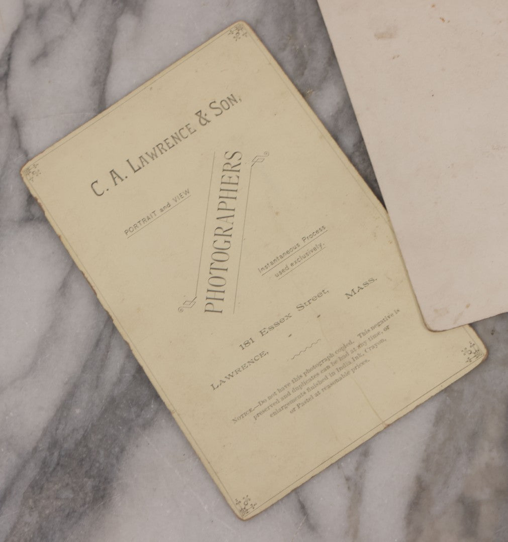 Lot 072 - Grouping Of 16 Antique Cabinet Card Photographs Of Women, Men, And Children, Including Sibling Pairs