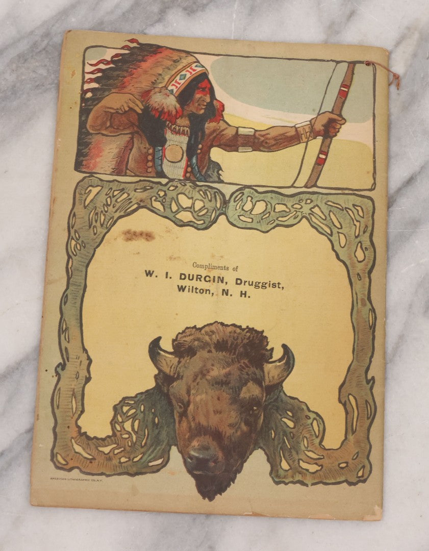 Lot 087 - Grouping Of Eight Antique Almanac Pamphlets, Including Ayer's American Almanac (1902), Swamp Root Almanac (1906), And Foley's Family Friend Almanac (1906)