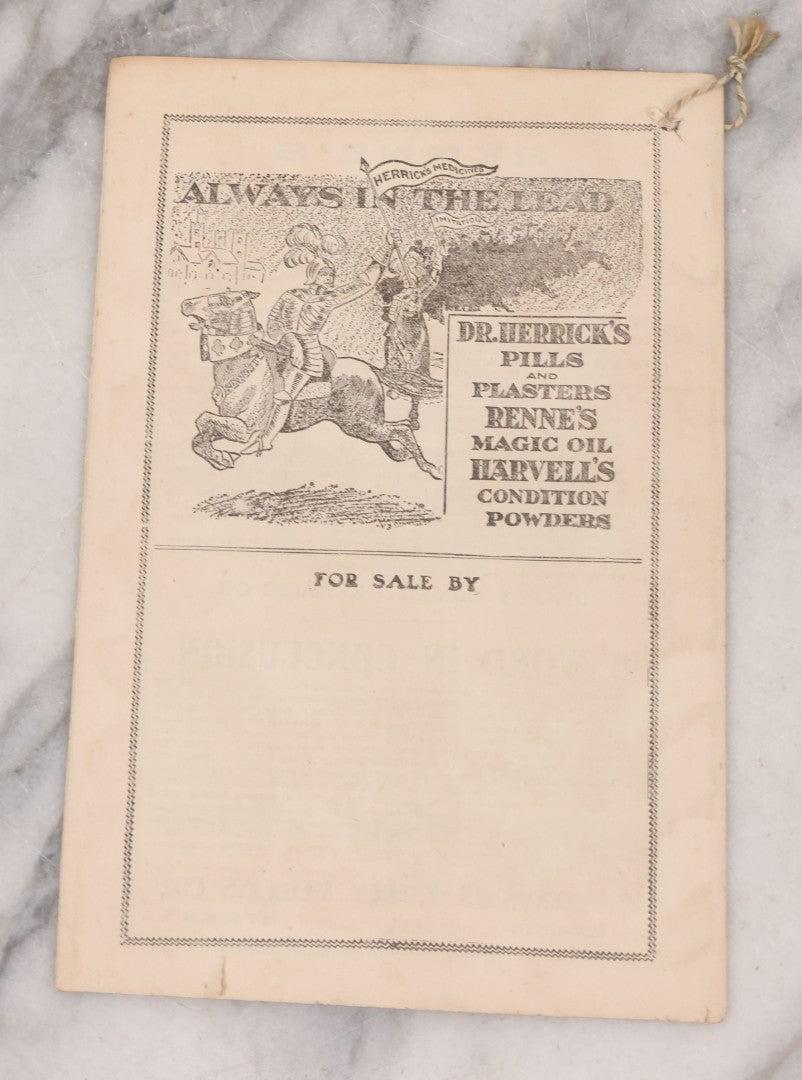 Lot 087 - Grouping Of Eight Antique Almanac Pamphlets, Including Ayer's American Almanac (1902), Swamp Root Almanac (1906), And Foley's Family Friend Almanac (1906)