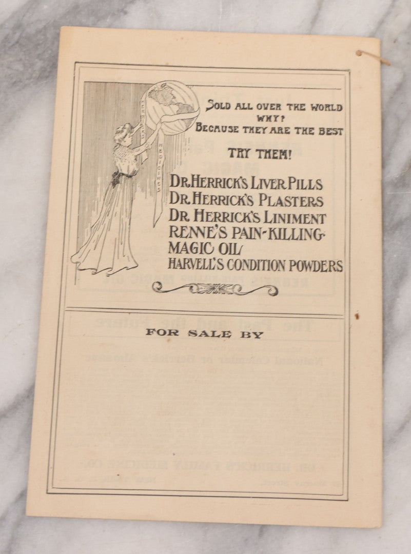 Lot 087 - Grouping Of Eight Antique Almanac Pamphlets, Including Ayer's American Almanac (1902), Swamp Root Almanac (1906), And Foley's Family Friend Almanac (1906)
