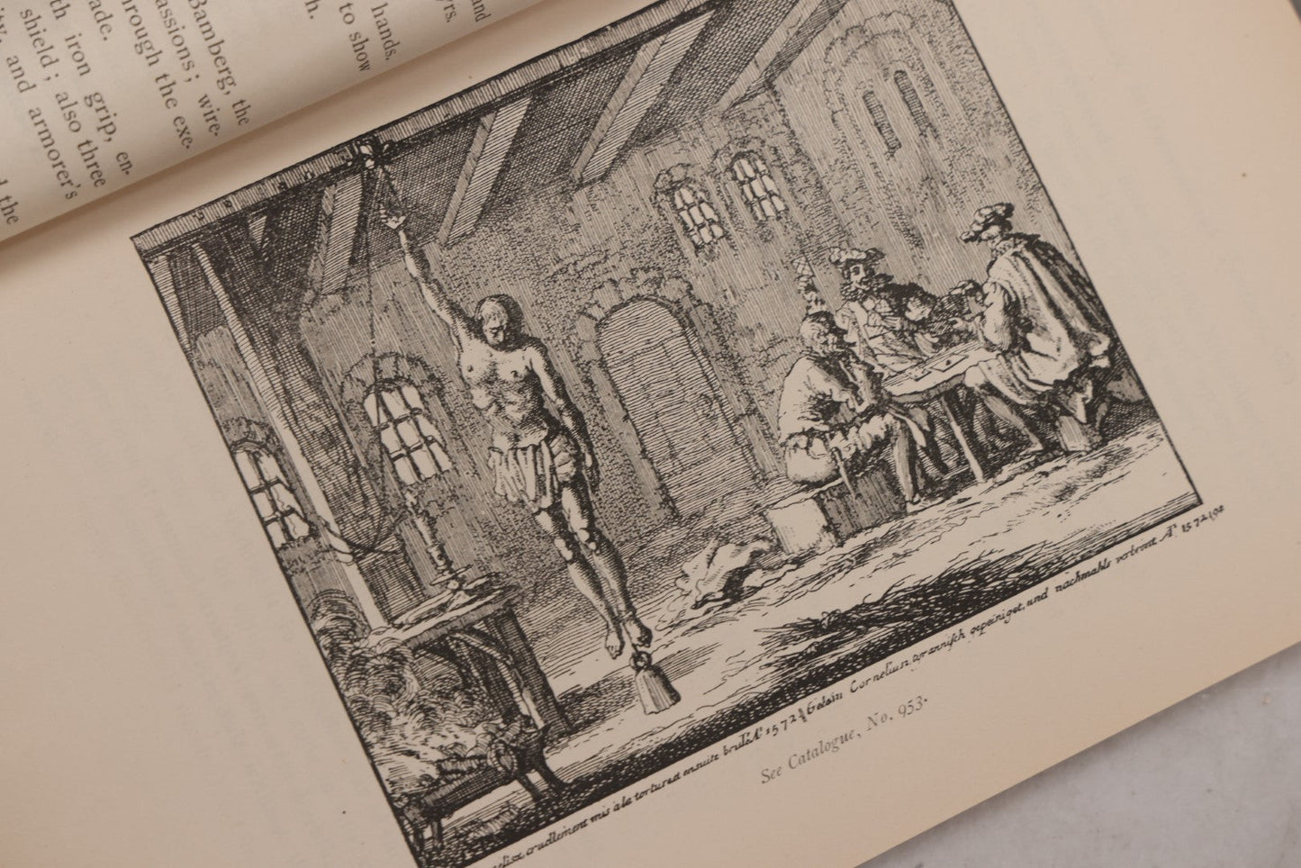Lot 089 - "Collection Of Torture Instruments From The Royal Castle Of Nuremberg" Illustrated Catalogue From The Exhibition On View At 117 W 23rd St New York, 1893