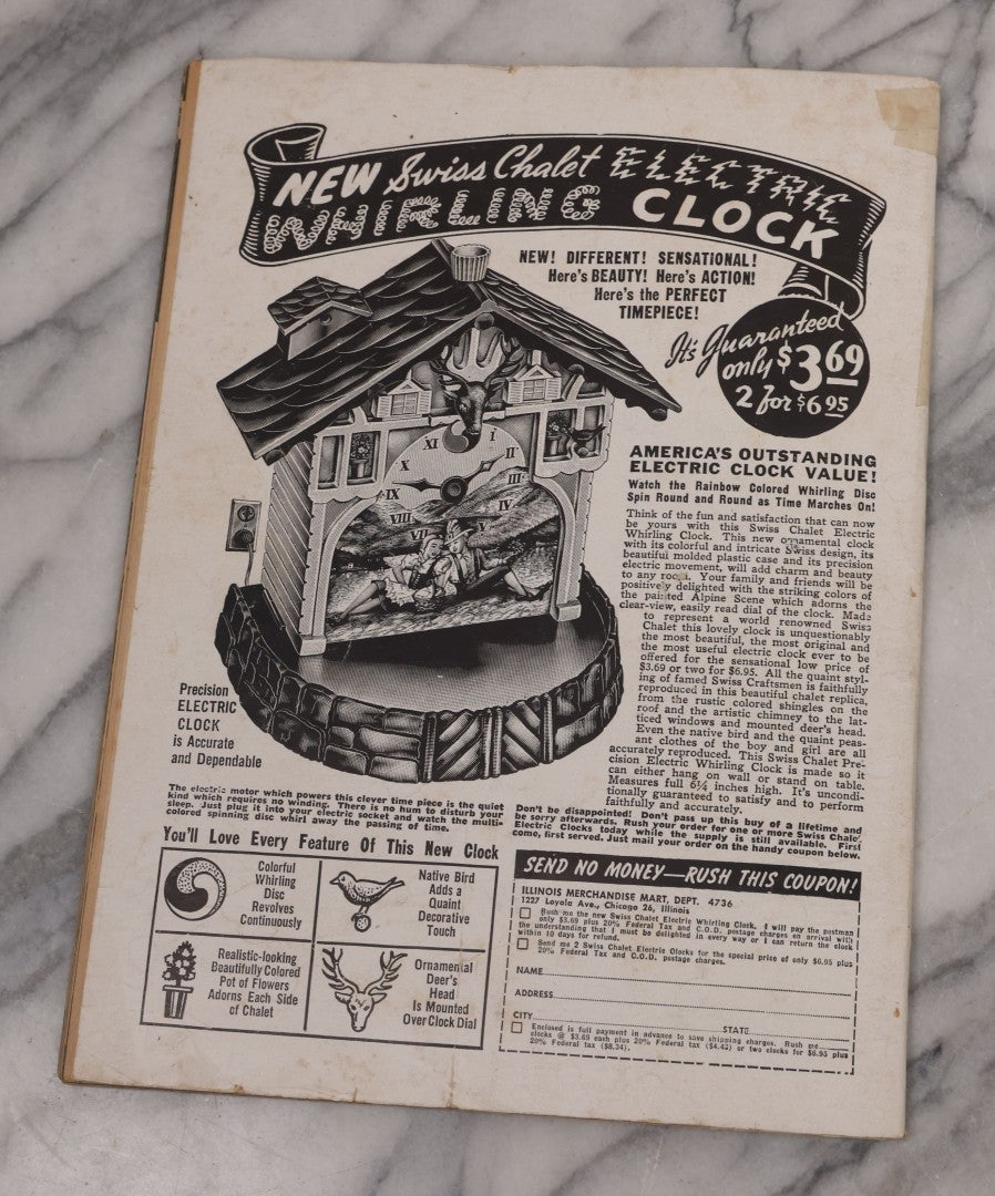 Lot 091 - "Whisper" Vintage Pin Up Magazine With Feature Article "How Reefer Parties Breed Vice", July 1948