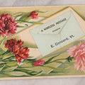 Lot 099 - Antique Embossed Postcard With Mechanical Envelope Element, "A Wireless Message From E Concord V.T.," Handwritten Note Inside The Envelope Instead Of On Verso, Printed In Germany, Postmarked 1908