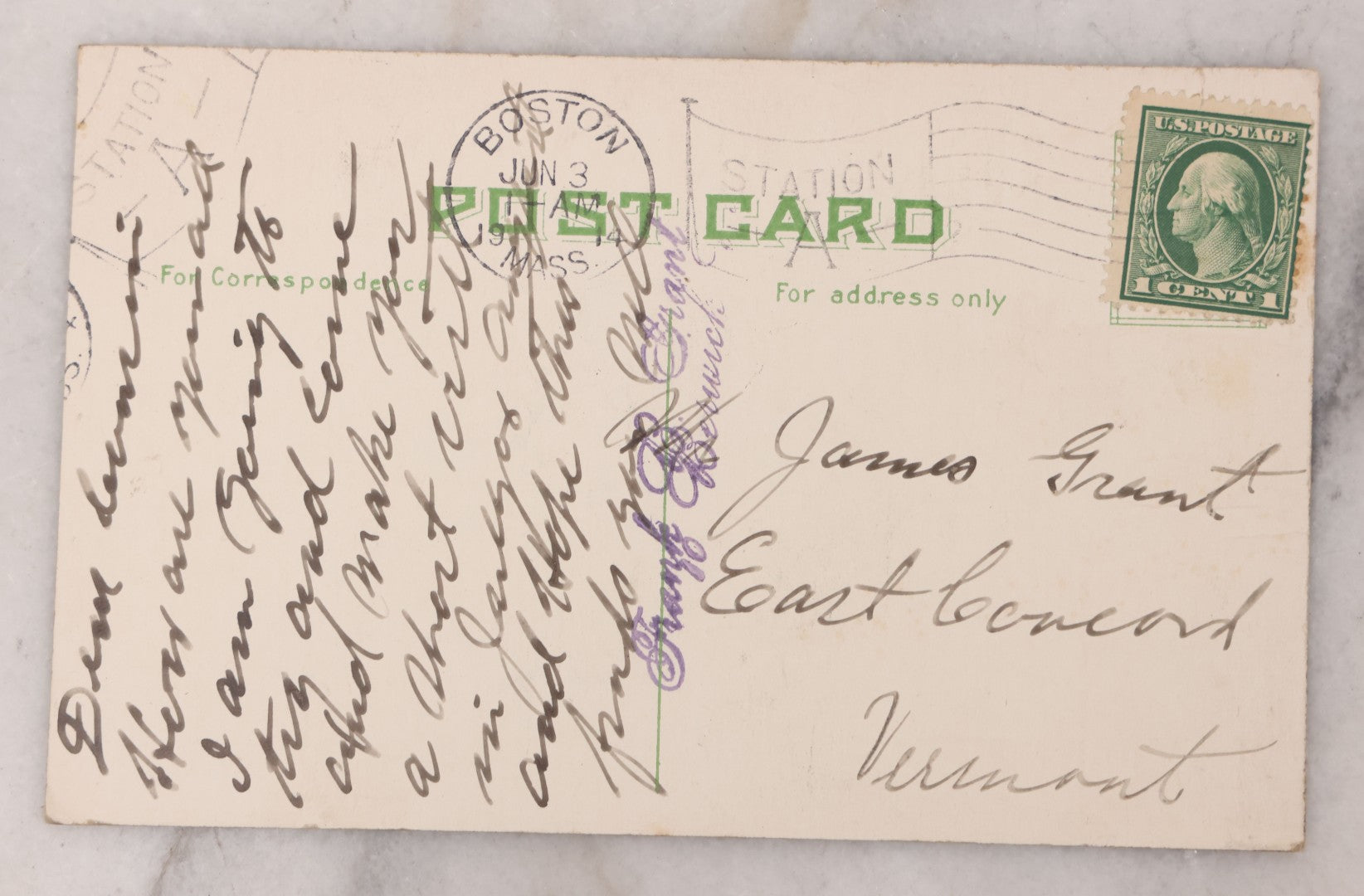 Lot 102 - Antique Boston Postcard, "You Don't Know Beans Until You Come To Boston," Featuring Boston Landmarks And Steaming Pot Of Boston Baked Beans, Copyright 1908 By H.I. Robbins, Boston, Postmarked 1914