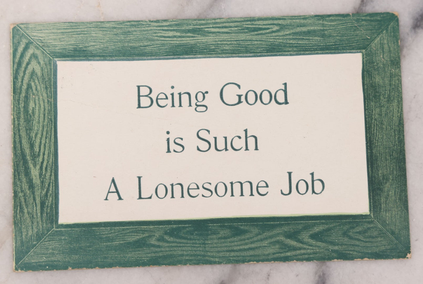 Lot 106 - Grouping Of 11 Antique Cheeky Comic Postcards, Including "You Seem To Be Unable To Do Anything - I Always Had A Political Job."
