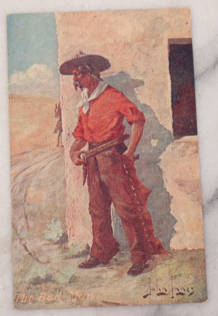 Lot 106 - Grouping Of 11 Antique Cheeky Comic Postcards, Including "You Seem To Be Unable To Do Anything - I Always Had A Political Job."