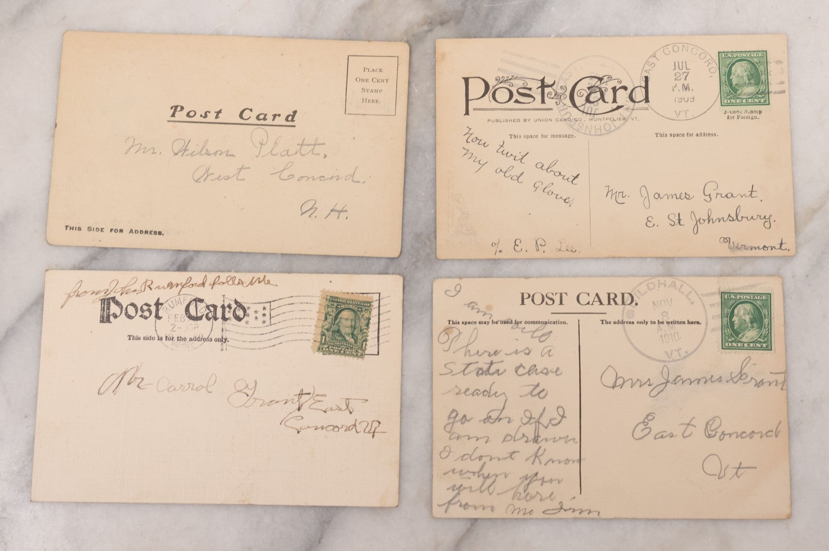 Lot 106 - Grouping Of 11 Antique Cheeky Comic Postcards, Including "You Seem To Be Unable To Do Anything - I Always Had A Political Job."