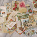 Lot 111 - Grouping Of 25 Antique Holiday Postcards, Most Embossed, Some With Glitter, Including New Years, Easter, Thanksgiving And More