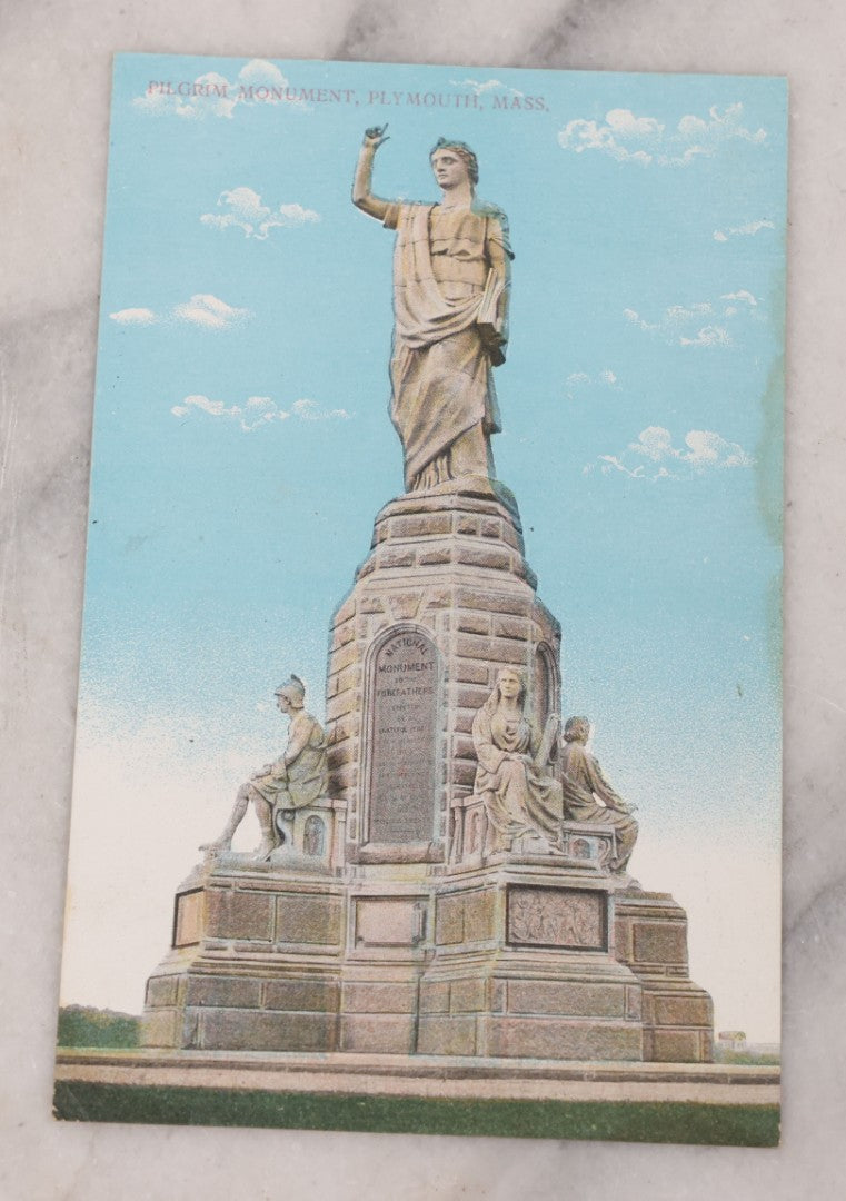 Lot 113 - Discovery Grouping Of 18 Antique Postcards, Featuring the Brockton Fair, Revere Beach, Manchester, NH, East Concord, VT, Many Others Of New England Scenes