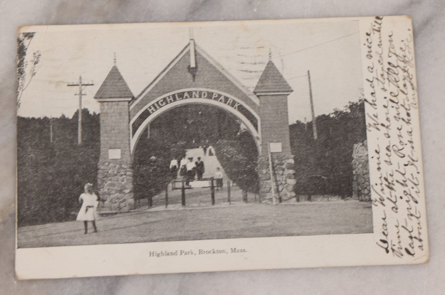 Lot 113 - Discovery Grouping Of 18 Antique Postcards, Featuring the Brockton Fair, Revere Beach, Manchester, NH, East Concord, VT, Many Others Of New England Scenes