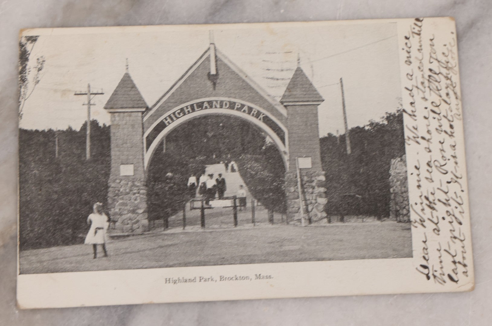 Lot 113 - Discovery Grouping Of 18 Antique Postcards, Featuring the Brockton Fair, Revere Beach, Manchester, NH, East Concord, VT, Many Others Of New England Scenes