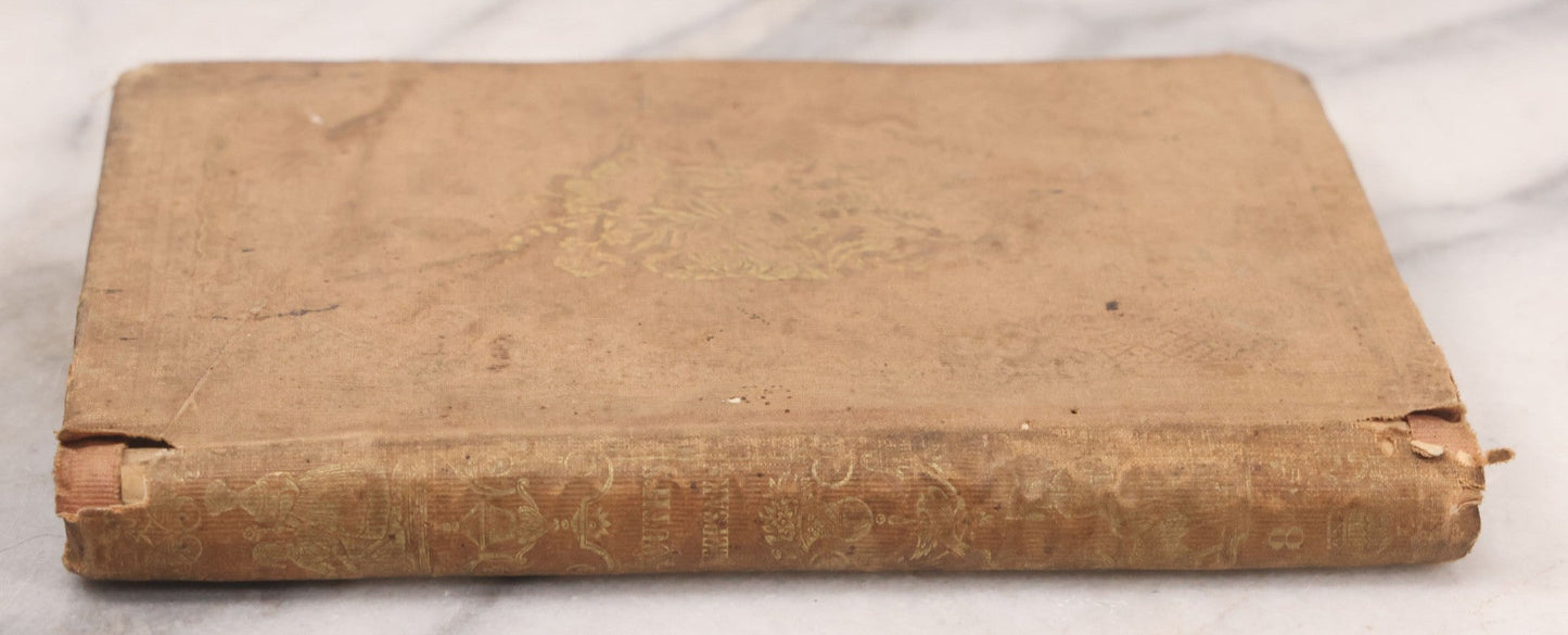 Lot 116 - "Youth's Keepsake: A Christmas And New Year's Gift For Young People" Antique Gift Book Of Poetry And Prose, Illustrated, Published By T.H. Carter And Company, Boston, 1843