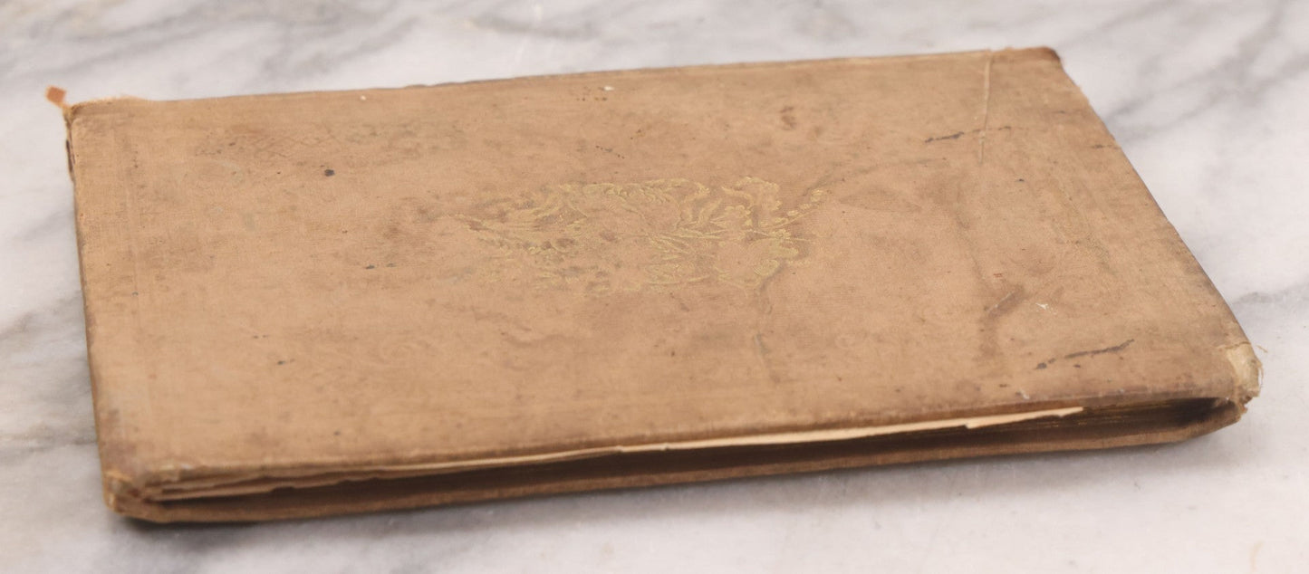 Lot 116 - "Youth's Keepsake: A Christmas And New Year's Gift For Young People" Antique Gift Book Of Poetry And Prose, Illustrated, Published By T.H. Carter And Company, Boston, 1843